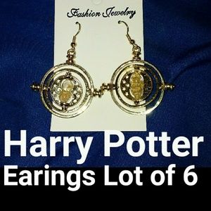 Lot of 6 Pair Harry Potter Earings